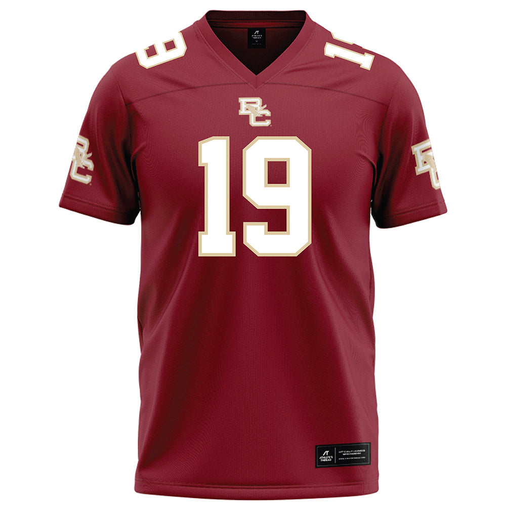 Boston College - NCAA Football : Marcelous Townsend - Maroon Football Jersey-0