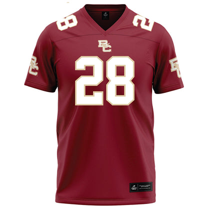Boston College - NCAA Football : Zacari Thomas - Maroon Football Jersey-0