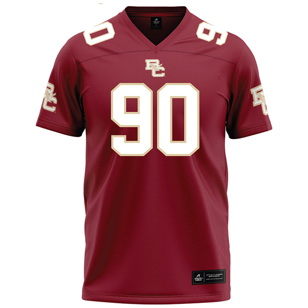 Boston College - NCAA Football : KJ Sampson - Maroon Football Jersey-0