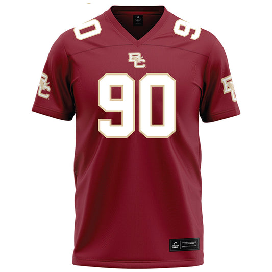 Boston College - NCAA Football : KJ Sampson - Maroon Football Jersey-0