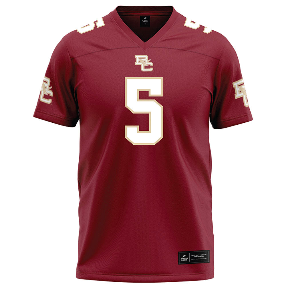Boston College - NCAA Football : Anthony Coellner - Maroon Football Jersey-0