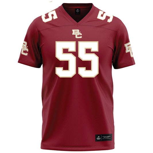 Boston College - NCAA Football : Christian Hudson - Maroon Football Jersey-0