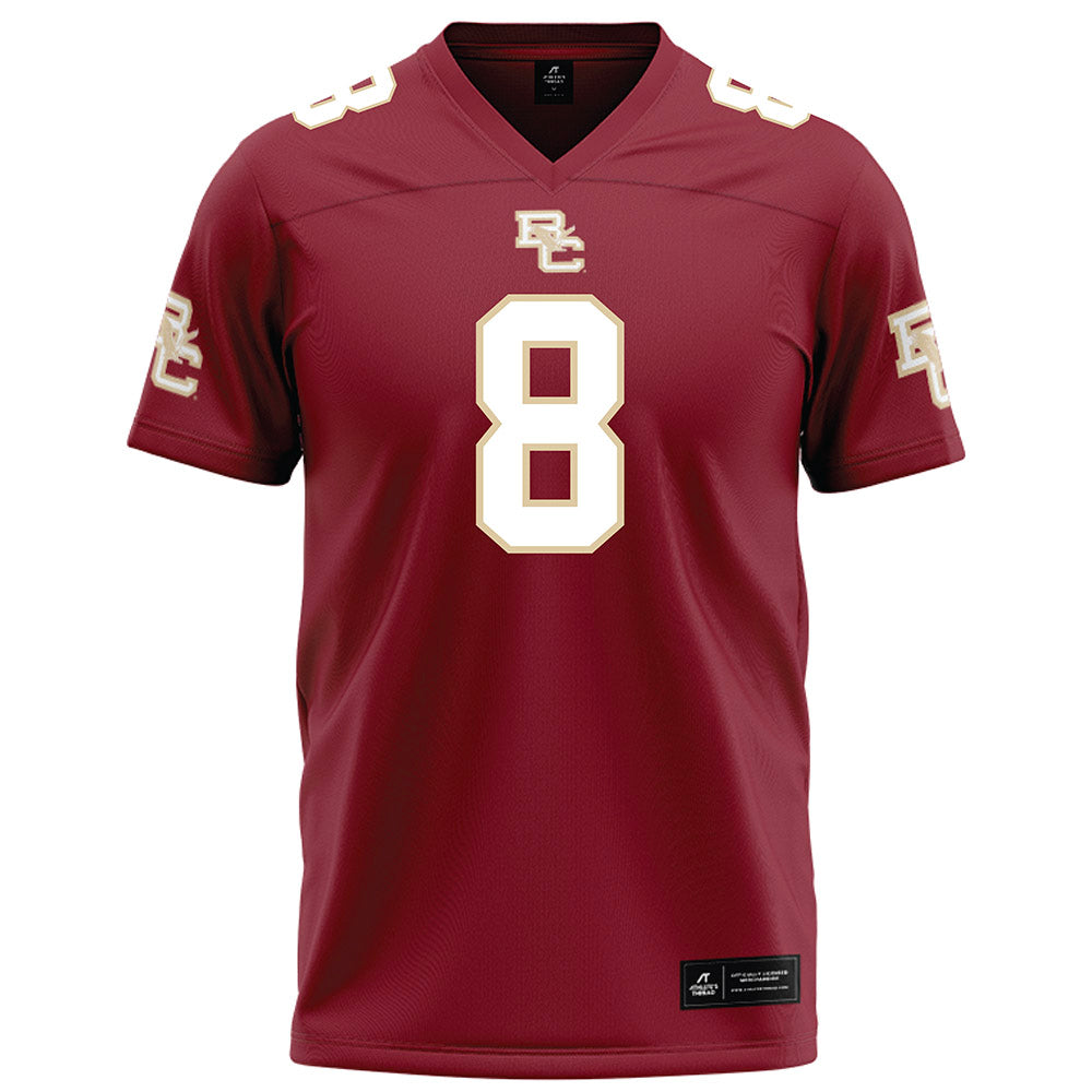 Boston College - NCAA Football : Onye Nwosisi - Maroon Football Jersey-0