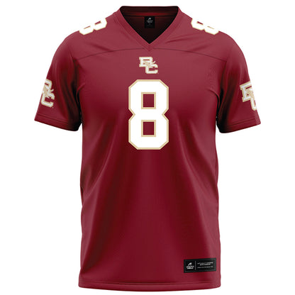 Boston College - NCAA Football : Onye Nwosisi - Maroon Football Jersey-0