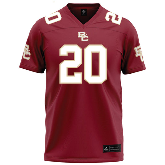 Boston College - NCAA Football : Justin Medlock - Maroon Football Jersey-0