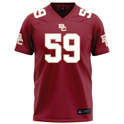 Boston College - NCAA Football : Micah Amedee - Maroon Football Jersey-0