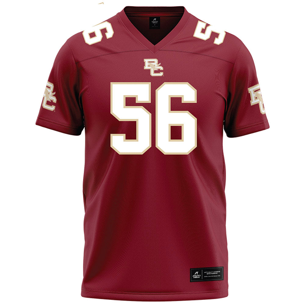 Boston College - NCAA Football : ELla Boykin - Maroon Football Jersey-0