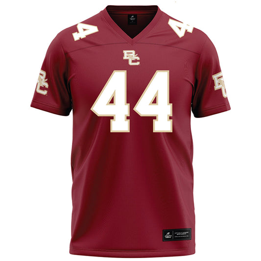Boston College - NCAA Football : Palaie Faoa - Maroon Football Jersey-0