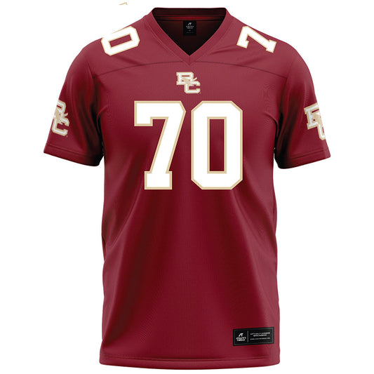 Boston College - NCAA Football : Reggie Jackson - Maroon Football Jersey-0