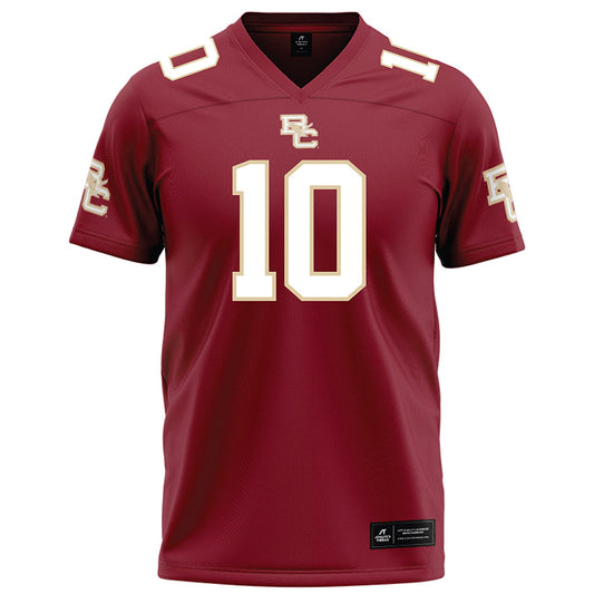 Boston College - NCAA Football : Mason McKenzie - Maroon Football Jersey-0