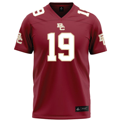 Boston College - NCAA Football : Kelvin Brown - Maroon Football Jersey-0