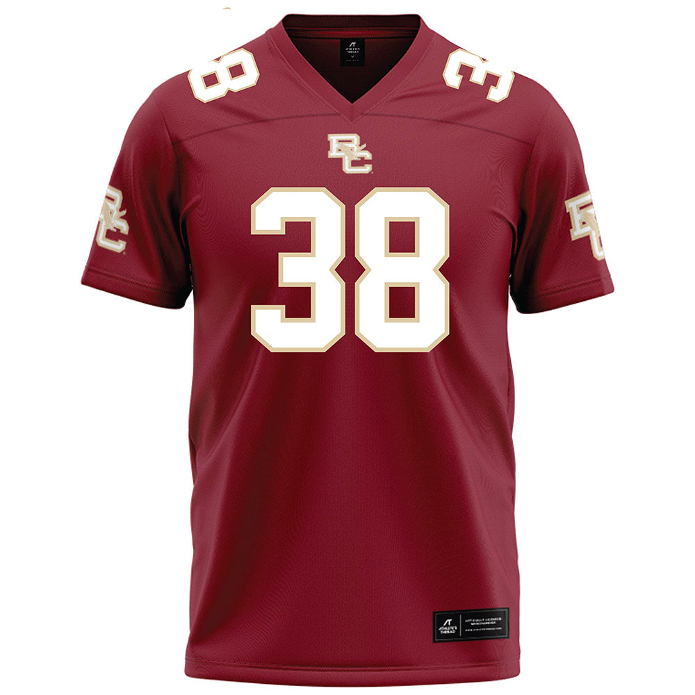 Boston College - NCAA Football : Tommy Cusick III - Maroon Football Jersey-0