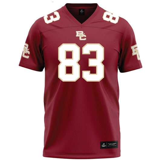 Boston College - NCAA Football : Jackson Wade - Maroon Football Jersey-0