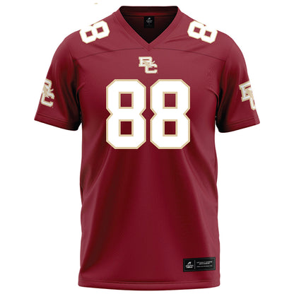 Boston College - NCAA Football : Cam McGee - Maroon Football Jersey-0