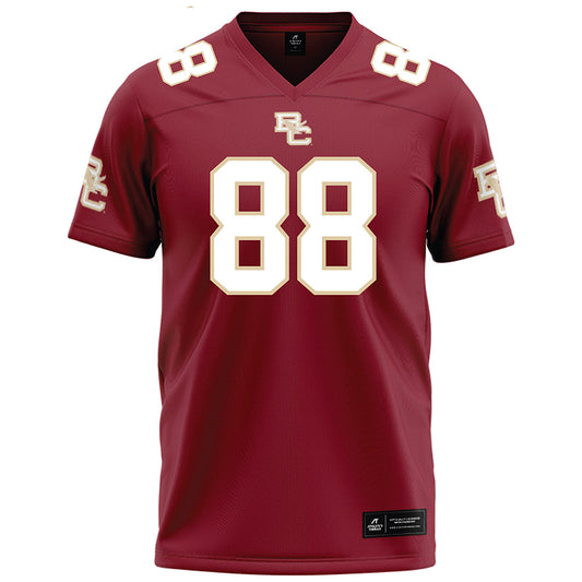 Boston College - NCAA Football : Cam McGee - Maroon Football Jersey-0