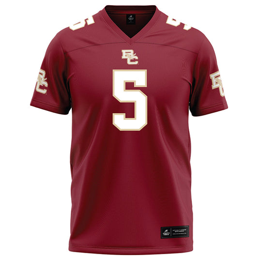 Boston College - NCAA Football : Jackson Wade - Maroon Football Jersey-0