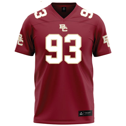 Boston College - NCAA Football : Gavin Neil - Maroon Football Jersey-0