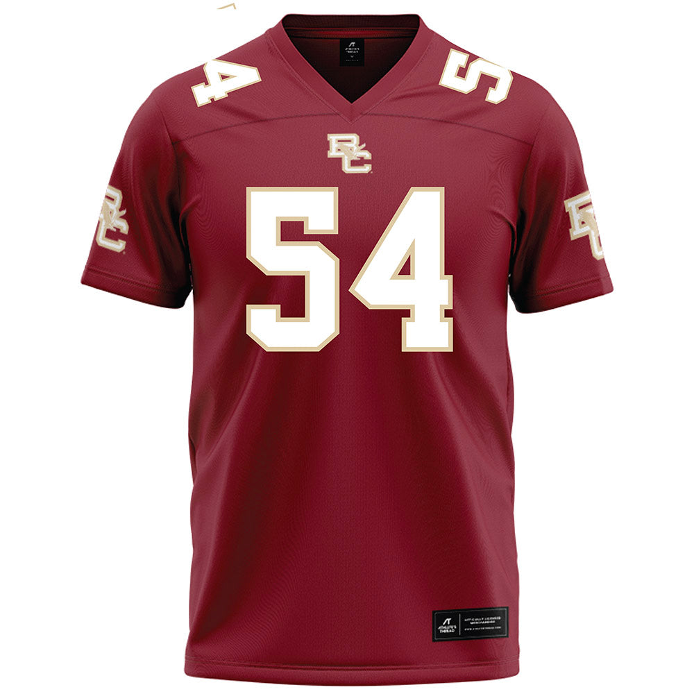 Boston College - NCAA Football : Dean Ruksnaitis - Maroon Football Jersey-0