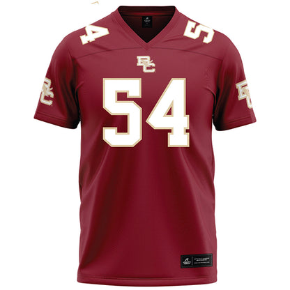 Boston College - NCAA Football : Dean Ruksnaitis - Maroon Football Jersey-0
