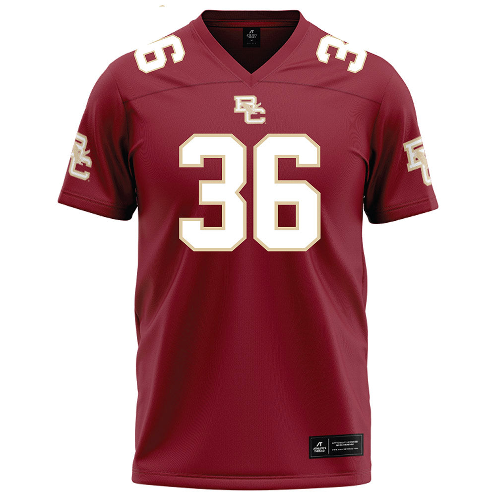 Boston College - NCAA Football : Bodie Kahoun - Maroon Football Jersey-0