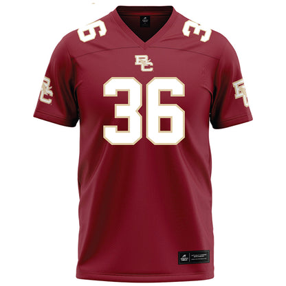 Boston College - NCAA Football : Bodie Kahoun - Maroon Football Jersey-0
