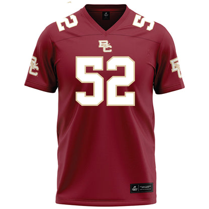 Boston College - NCAA Football : Judah Pruitt - Maroon Football Jersey-0