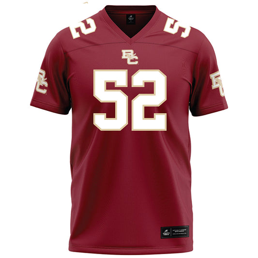 Boston College - NCAA Football : Judah Pruitt - Maroon Football Jersey-0