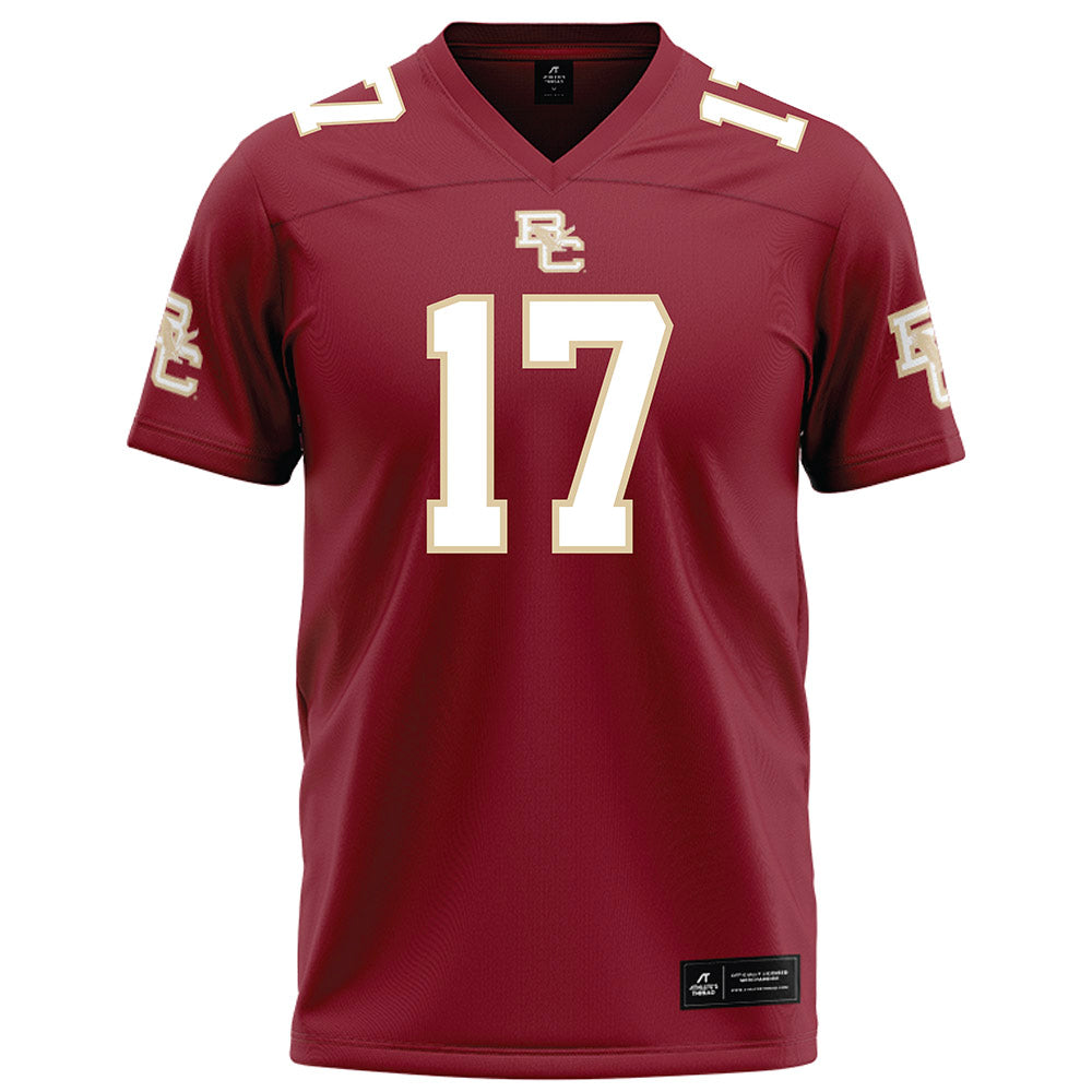 Boston College - NCAA Football : Dajon Green - Maroon Football Jersey-0