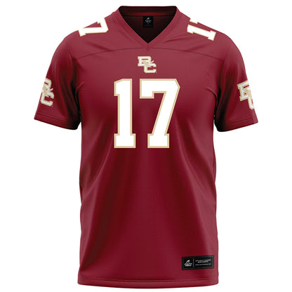 Boston College - NCAA Football : Dajon Green - Maroon Football Jersey-0