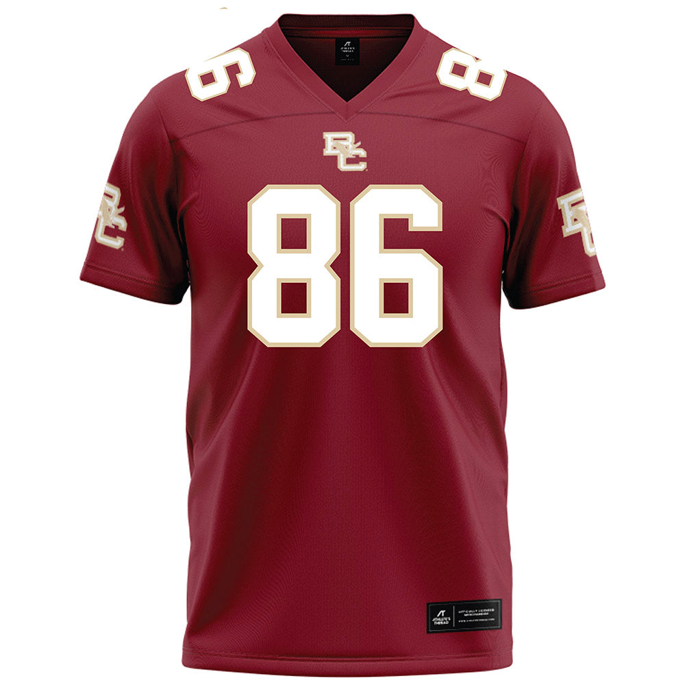 Boston College - NCAA Football : Danny Edgehille - Maroon Football Jersey-0