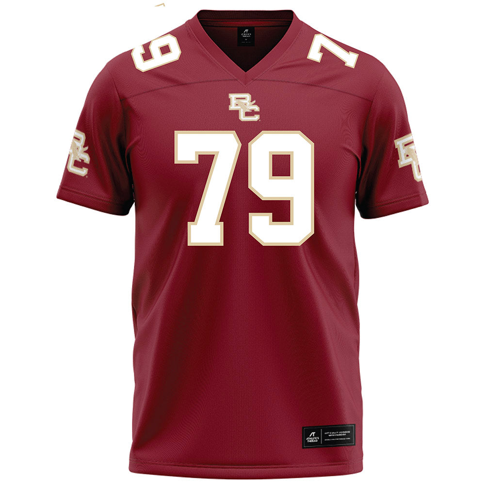 Boston College - NCAA Football : Alex Degrieck - Maroon Football Jersey-0