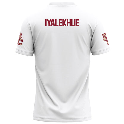 Boston College - NCAA Football : Lawrence Iyalekhue - White Football Jersey-1