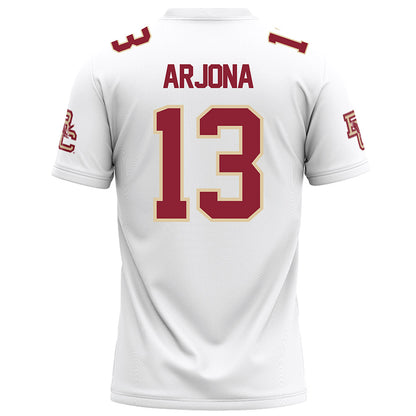 Boston College - NCAA Football : Enzo Arjona - White Football Jersey-1