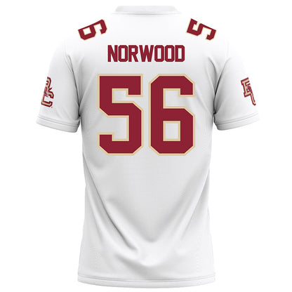 Boston College - NCAA Football : Jani Norwood - White Football Jersey-1