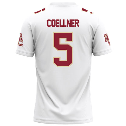 Boston College - NCAA Football : Anthony Coellner - White Football Jersey-1
