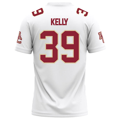 Boston College - NCAA Football : Zach Kelly - White Football Jersey-1