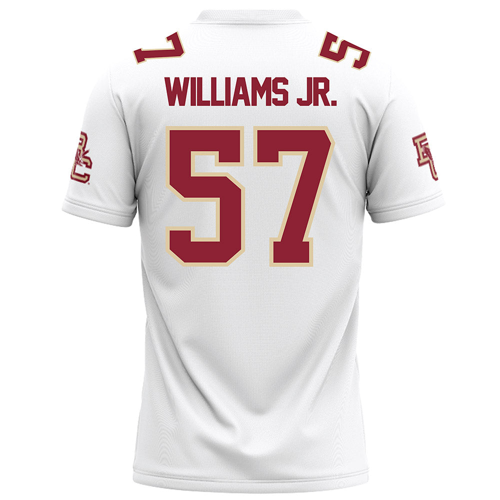 Boston College - NCAA Football : Denzil Williams Jr. - White Football Jersey-1
