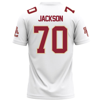 Boston College - NCAA Football : Reggie Jackson - White Football Jersey-1