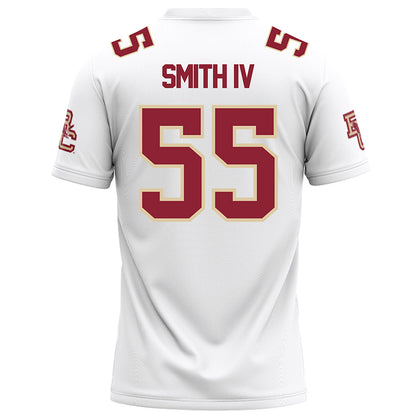 Boston College - NCAA Football : Robert Smith IV - White Football Jersey-1