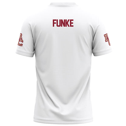 Boston College - NCAA Football : Dominic Funke - White Football Jersey-1