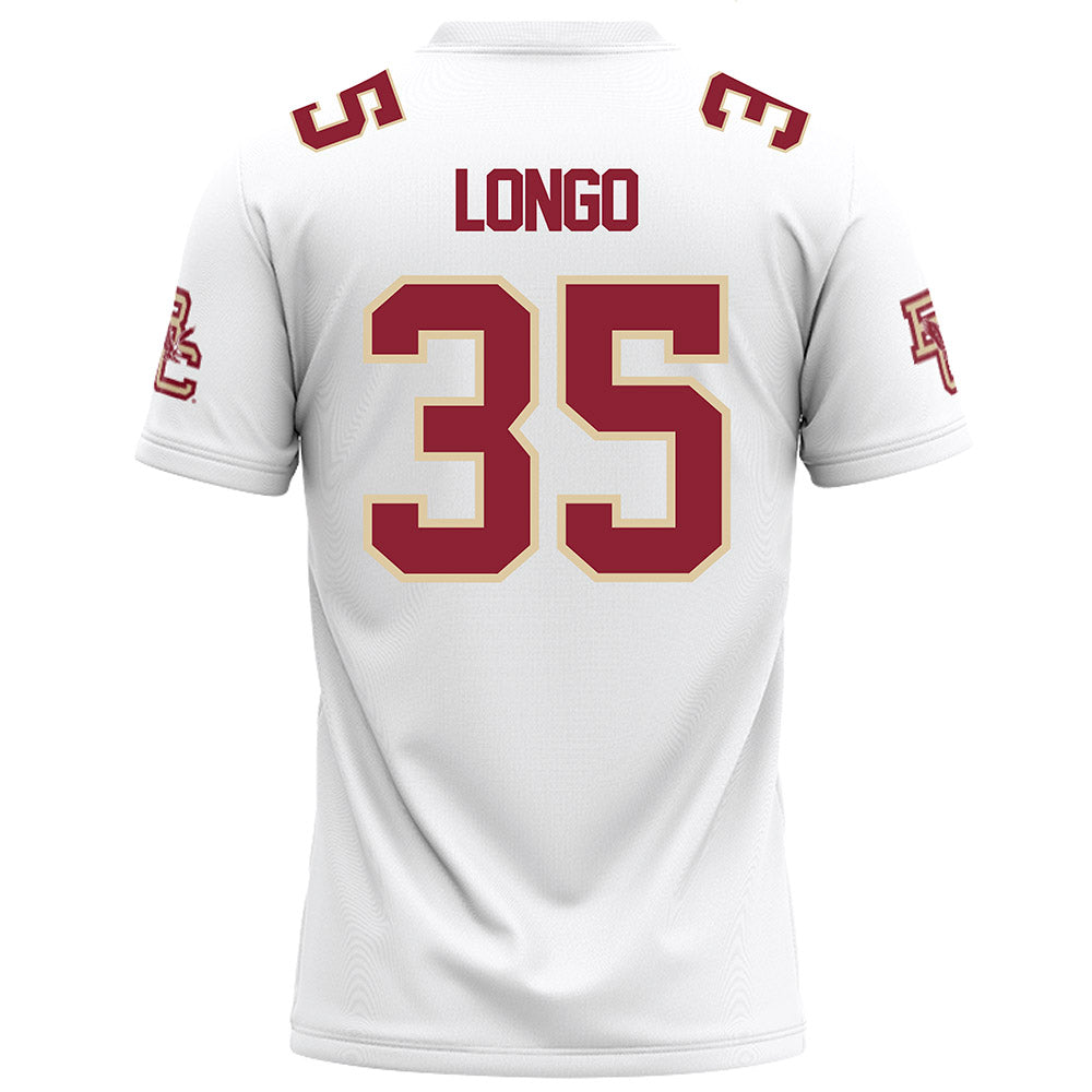 Boston College - NCAA Football : Tim Longo - White Football Jersey-1