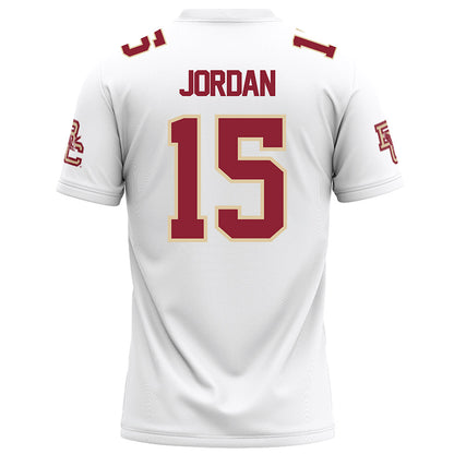 Boston College - NCAA Football : Chandler Jordan - White Football Jersey-1