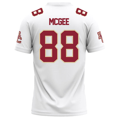 Boston College - NCAA Football : Cam McGee - White Football Jersey-1