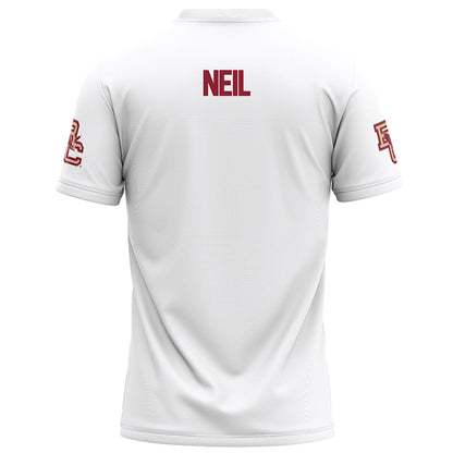 Boston College - NCAA Football : Gavin Neil - White Football Jersey-1