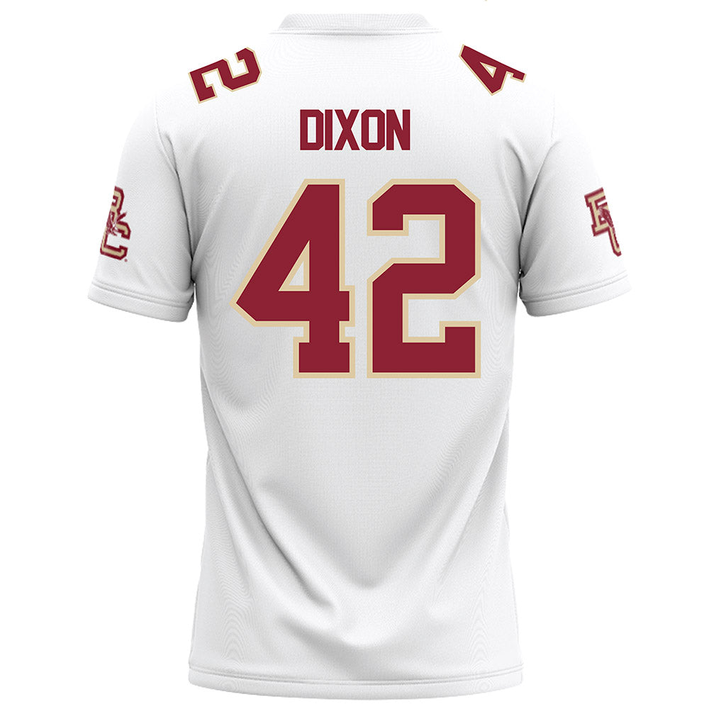 Boston College - NCAA Football : Kemori Dixon - White Football Jersey-1