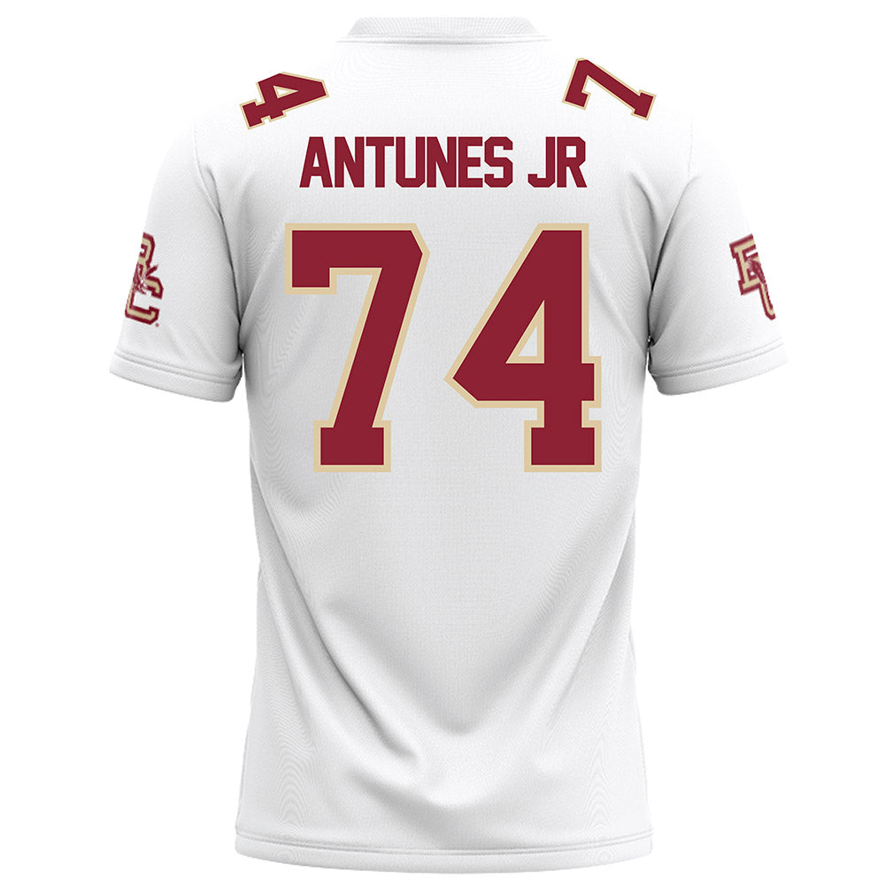 Boston College - NCAA Football : Marcelino Antunes Jr - White Football Jersey-1