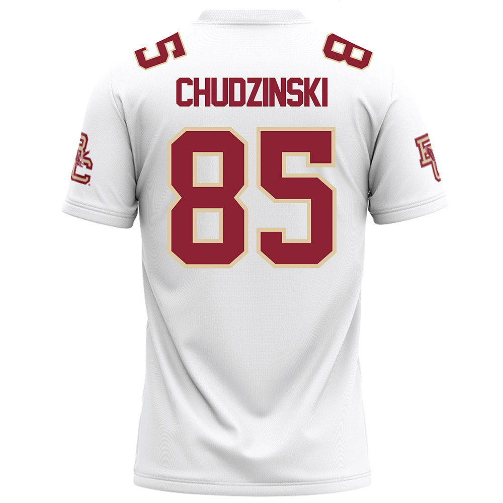 Boston College - NCAA Football : Kaelan Chudzinski - White Football Jersey-1