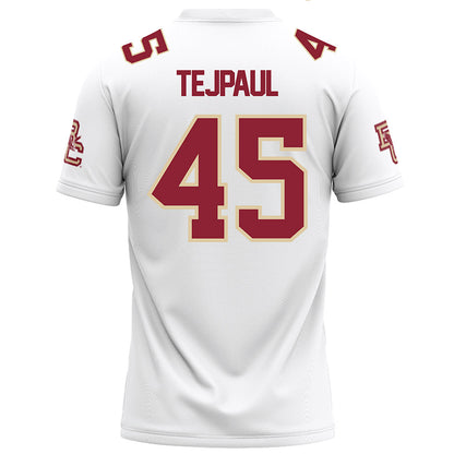 Boston College - NCAA Football : Max Tejpaul - White Football Jersey-1