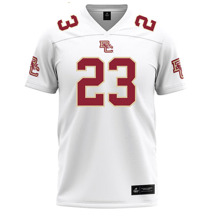 Boston College - NCAA Football : Evan Dickens - White Football Jersey-0