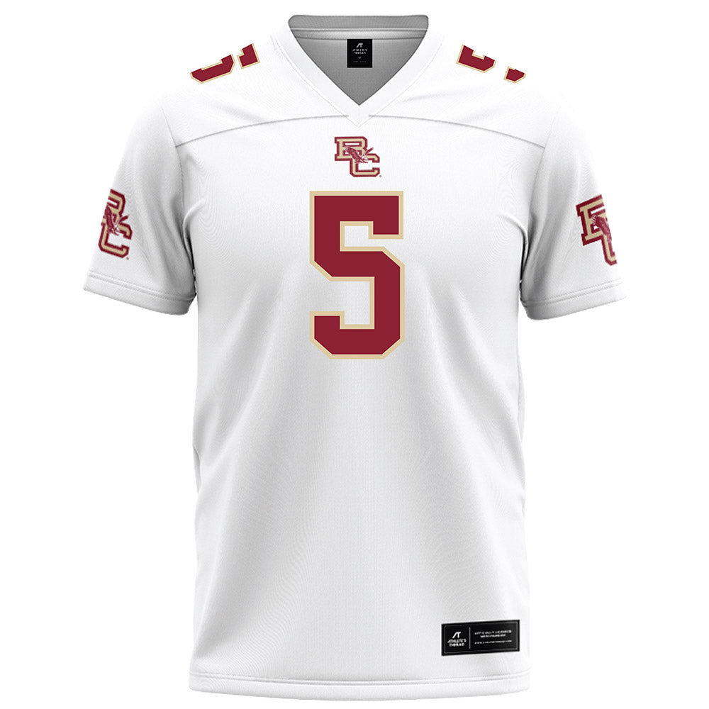 Boston College - NCAA Football : Anthony Coellner - White Football Jersey-0